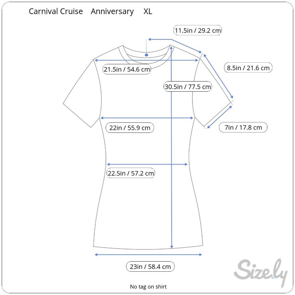 VTG Cruise Graphic T Shirt 1992 Carnival Lines 20th Anniversary White Ship Sz XL - Picture 6 of 6